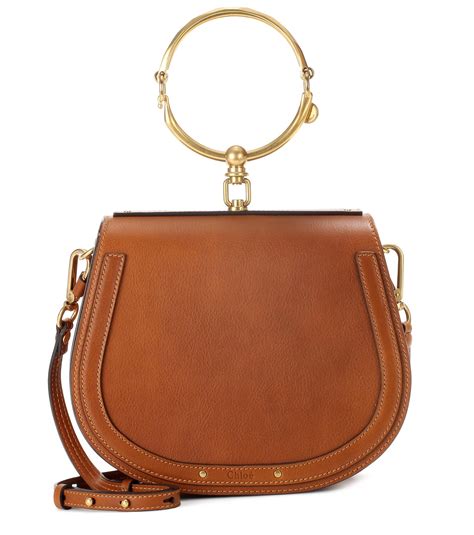 buy chloe distressed brown purse|chloe bracelet bag.